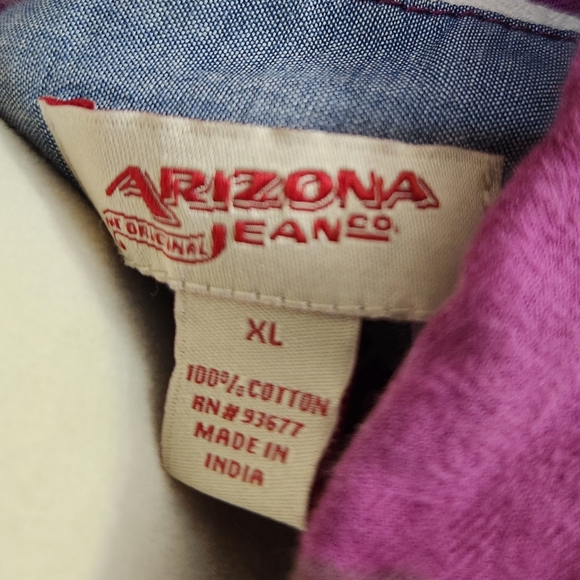 Arizona Jean's Company Lightweight Multicolored Flannel. Size XL. - Picture 8 of 8